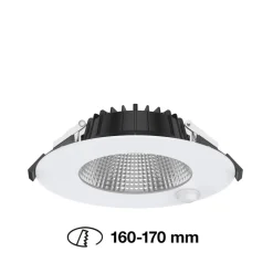 SLC Shift LED-downlight Ø 18cm hvid med sensor^The Light Group Online
