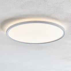 Slim LED-panel rundt RGBW effekt Ø42cm hvidt^Briloner Online