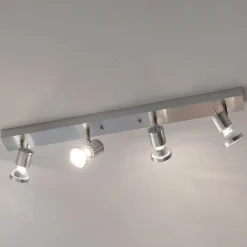 Asto 4-lys loftspot med dekorativ ring^SLV Online