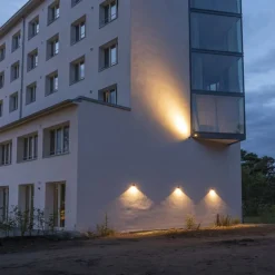 SLV Big Theo LED udendørs loftslampe, antracit