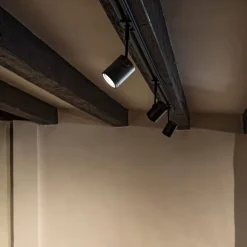 BIMA 1 spotlight til højspændingsskinne, sort^SLV Hot