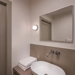 SLV Cyft LED-væglampe, sort, aluminium, Ø 13,2 cm, CCT