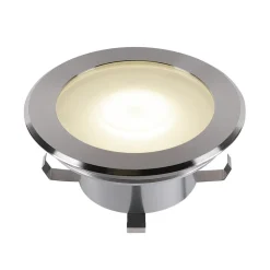 Dasar Flat 120 LED-gulvlampe til indbygning, 3.000 K^SLV