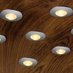 SLV Dekled LED indbygningsspot varm hvid