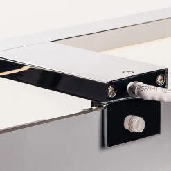 SLV Dorisa LED-klemme væglampe bredde 50 cm krom