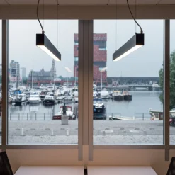 Glenos LED-pendel 205 cm sort^SLV New