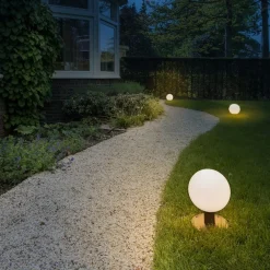 SLV Sokkellamper>Gloo Pure 27 Piedestallampe, højde 27 cm