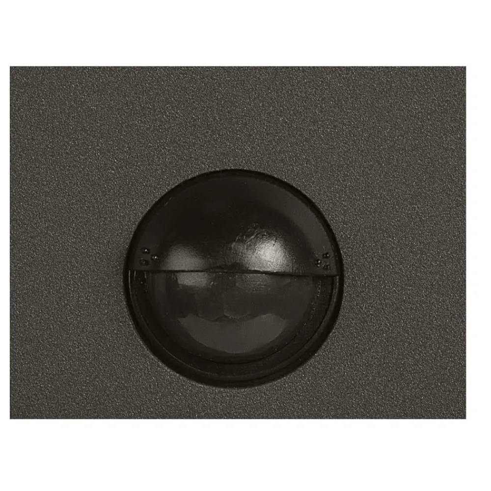 Grafit udendørs væglampe cylindrisk med sensor^SLV Online