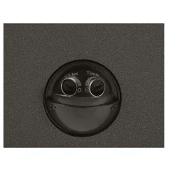 Grafit udendørs væglampe cylindrisk med sensor^SLV Online