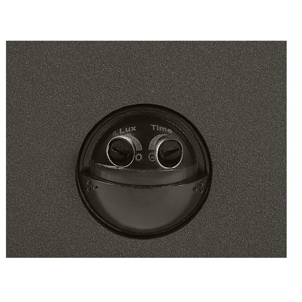 Grafit udendørs væglampe cylindrisk med sensor^SLV Online