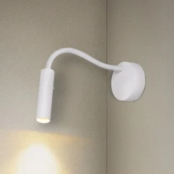 Karpo Goose LED-væglampe, dæmpbar, hvid^SLV Clearance