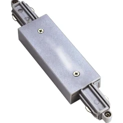 SLV Skinnesystem>langsgående stik med mulighed for fremføring sølv