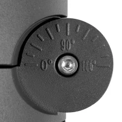 SLV LED-gadelampe R-Cube 70, antracit, aluminium, højde 70 cm