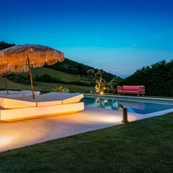 LED-sokkellampe R-Cube 35, antracit, aluminium, højde 35 cm^SLV Hot