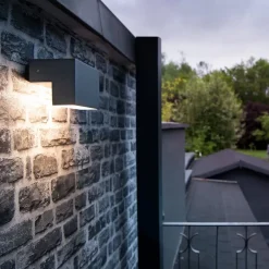 L-Line Out LED udendørs væglampe CCT, bredde 15 cm^SLV Discount