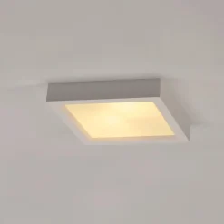 SLV Loftlamper>loftlampe Plastra 104, hvid, gips, bredde 25 cm