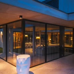 SLV loftlampe S-Cube, antracit, aluminium, længde 9,5 cm