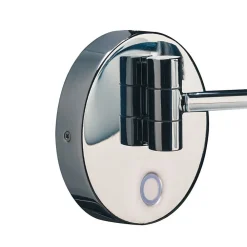 SLV Maganda LED-vægspejl, rundt, justerbart, CCT