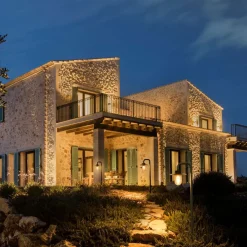 Molat stibelysning, højde 100 cm^SLV