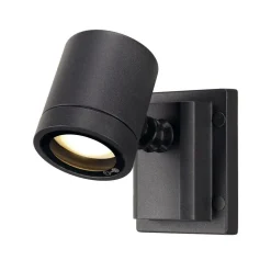 SLV Myra udendørs væglampe 1-lys, antracit