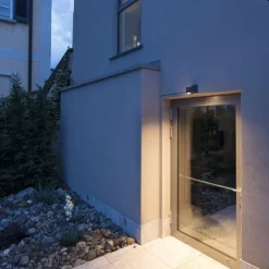 SLV Myra udendørs væglampe 1-lys, antracit