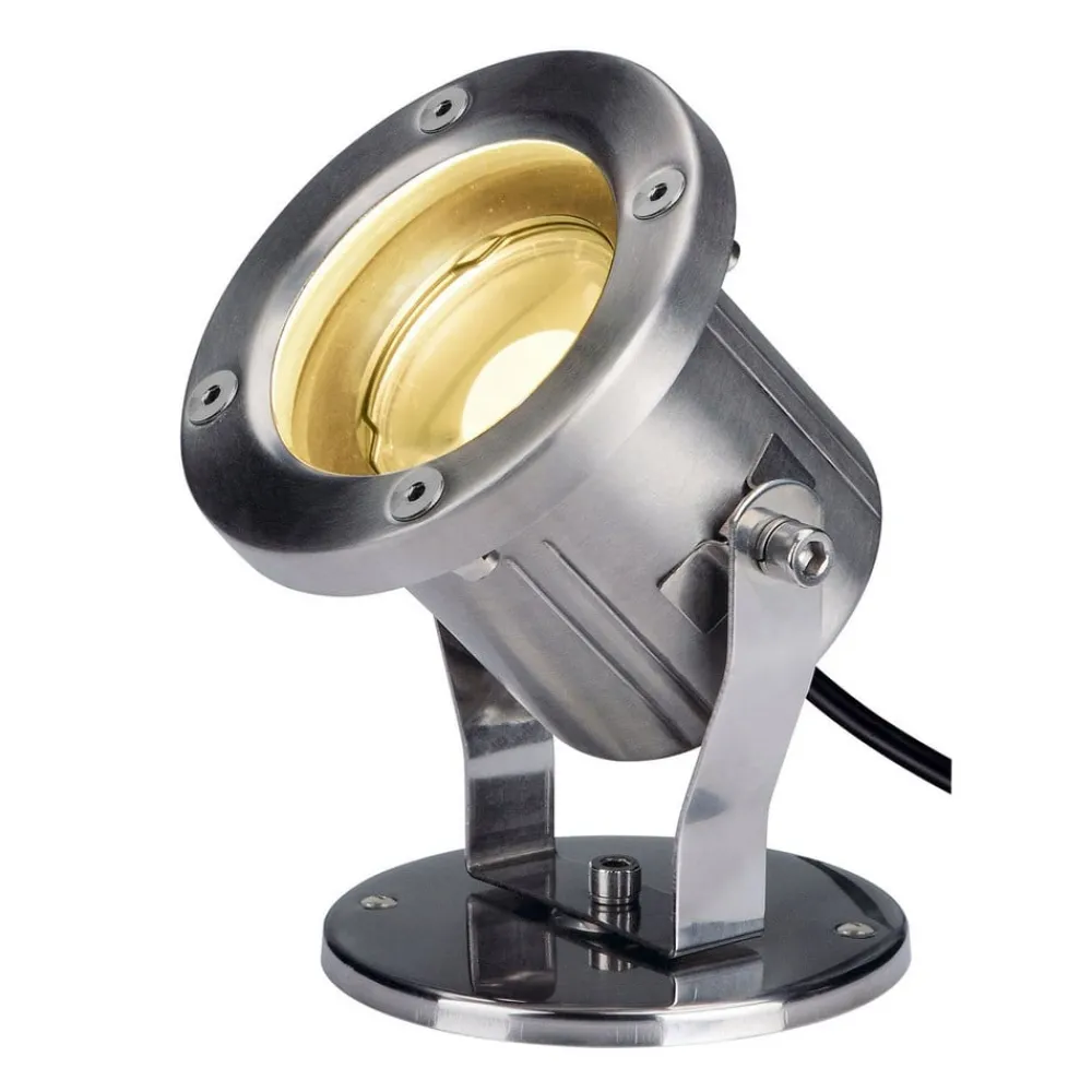 SLV Udendørs Spot>Nautilus udendørs spotlampe, stål