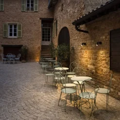 SLV Udendørs Spot|Væglamper>Nautilus udendørs vægspot rund Ø 9,8 cm