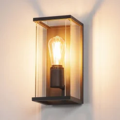 Quadrulo udendørs væglampe i lanterneform^SLV