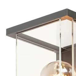 Quadrulo udendørs væglampe i lanterneform^SLV