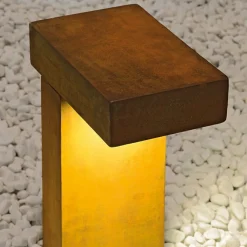 Rusty Pathlight - rustbrun sokkelbelysning^SLV New