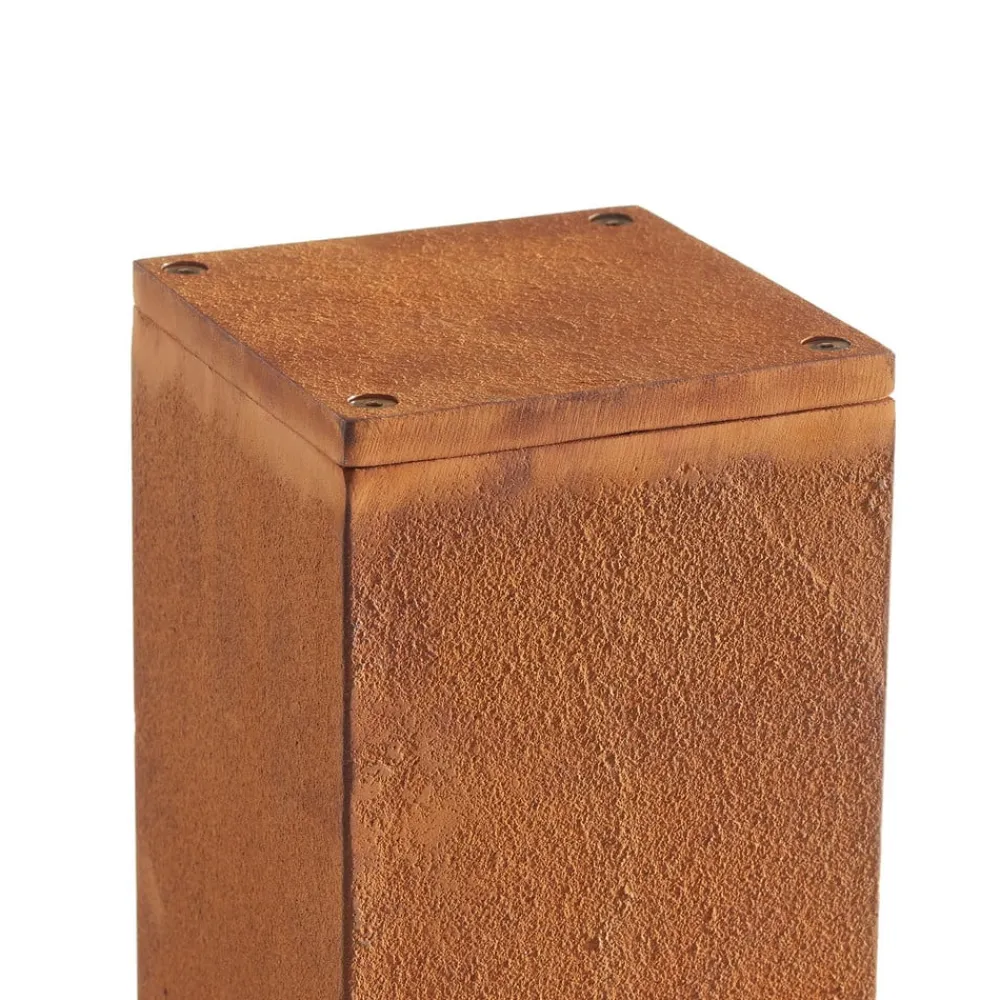 SLV Rusty Slot 80 rustbrun sokkel lys