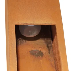 SLV Rusty Slot 80 rustbrun sokkel lys