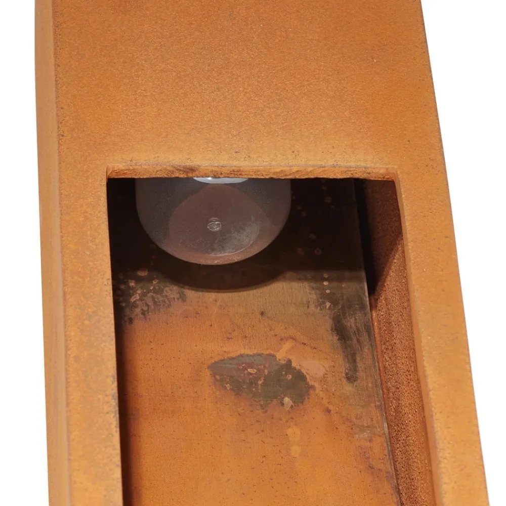 SLV Rusty Slot 80 rustbrun sokkel lys