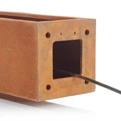 SLV Rusty Slot 80 rustbrun sokkel lys