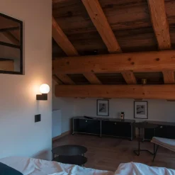 Varyt væglampe til badeværelset, sort, aluminium, bredde 12 cm^SLV