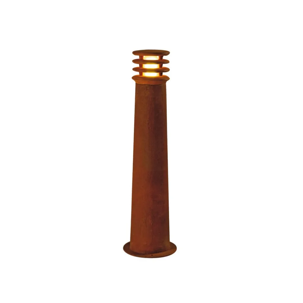 SLV Gadebelysning>vejlampe Rusty 70, rustfarvet, stål, højde 70 cm, IP55