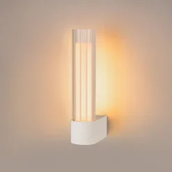 væglampe til badeværelset Lygant enkelt, hvid, aluminium^SLV Hot