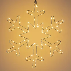 Konstsmide Christmas Sølvsnefnug LED-dekorationslampe