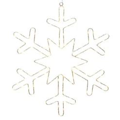 Konstsmide Christmas Sølvsnefnug LED-dekorationslampe