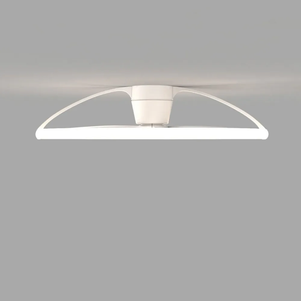 Mantra Iluminación Smart LED-loftventilator Nepal, hvid, DC, støjsvag