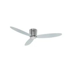 Smart loftventilator Eco Plano II, Ø 132 cm, sølv, DC^CasaFan Online
