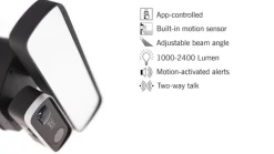 Konstsmide Smartlight 7868-750 LED-kameralampe WiFi 1.200lm
