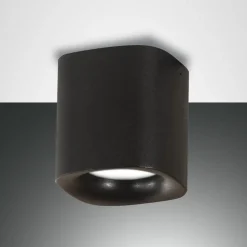 Fabas Luce Loftlamper>Smooth loftlampe, 1 lyskilde, sort, IP44