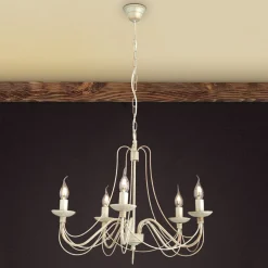 Smuk lysekrone Antonina m. 5 lyskilder^ORION Outlet