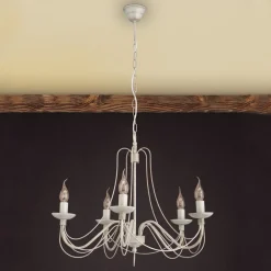 Smuk lysekrone Antonina m. 5 lyskilder^ORION Outlet