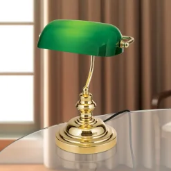 Smuk Onella bordlampe grøn^ORION Online