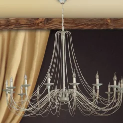 Smukt formgivet lysekrone Antonina, 16^ORION