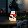 Konstsmide Christmas Dekorationsbelysning|Julepynt>Snemand LED-dekorationsfigur, varmhvid, IP44