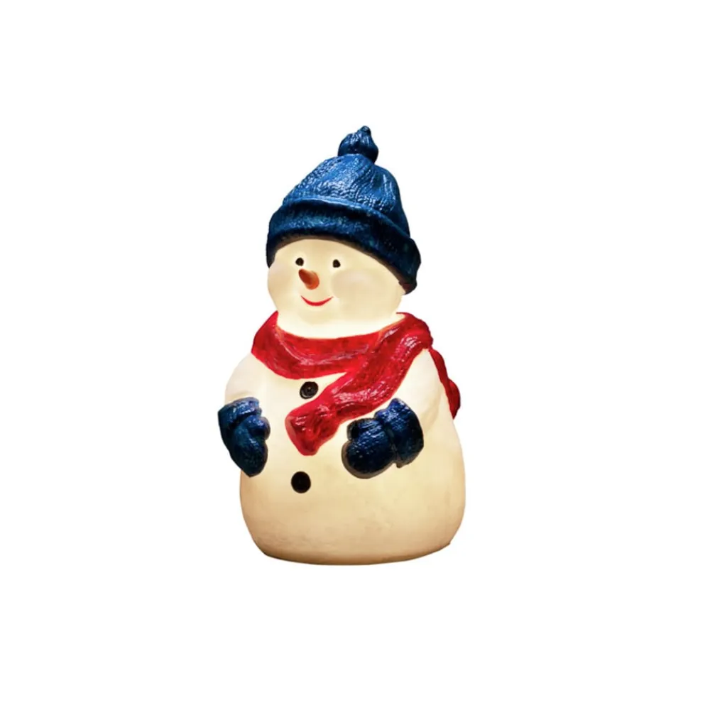 Konstsmide Christmas Dekorationsbelysning|Julepynt>Snemand LED-dekorationsfigur, varmhvid, IP44