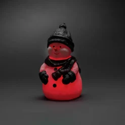 Konstsmide Christmas Snemand LED-dekorationsfigur, RGB-farveskift, IP44